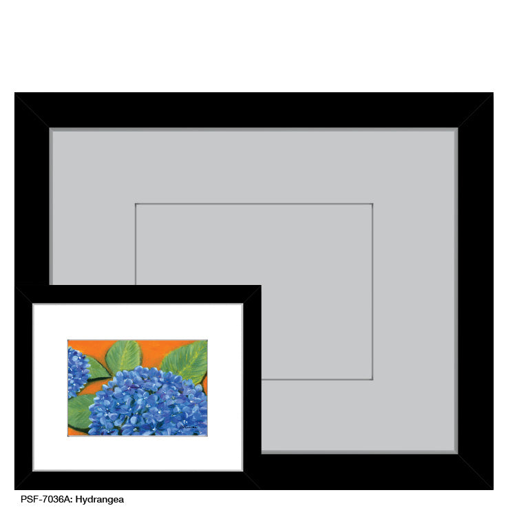 Hydrangea, Print (#7036A) - Printed Canvas