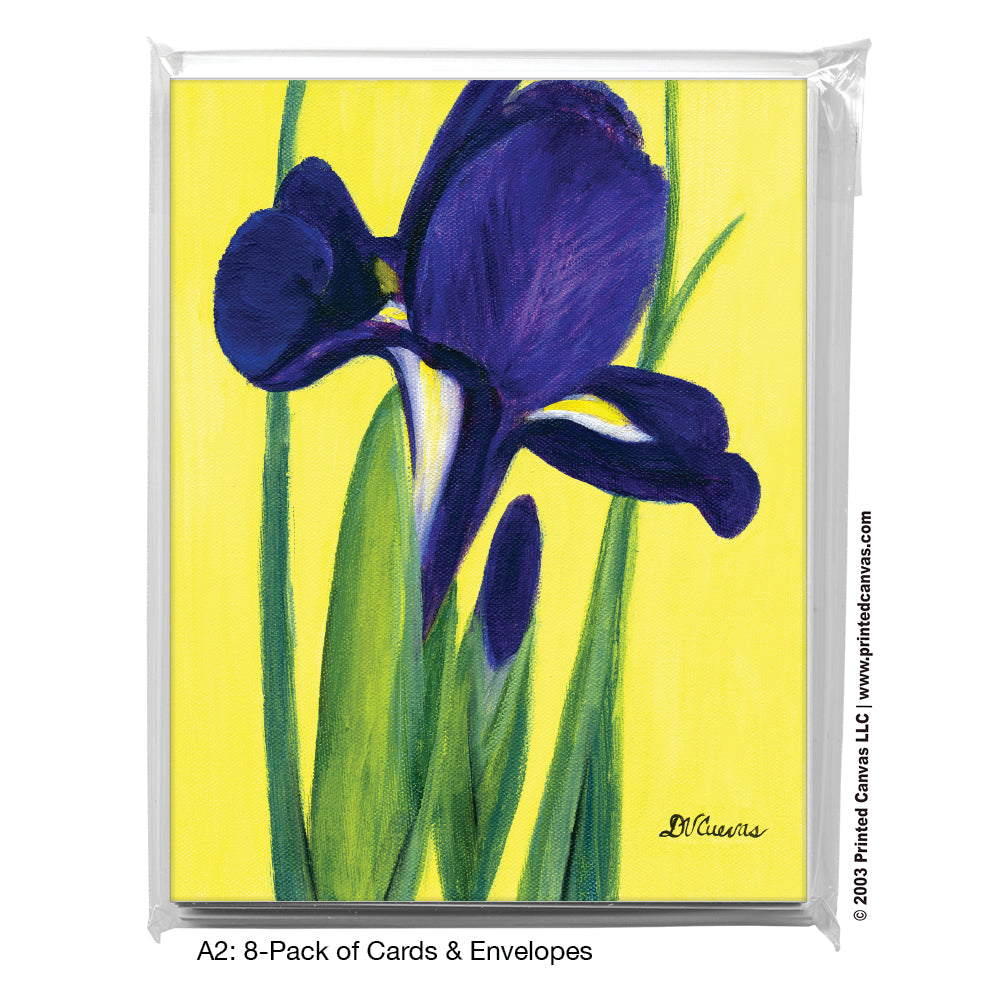 Iris, Greeting Card (#7037D)