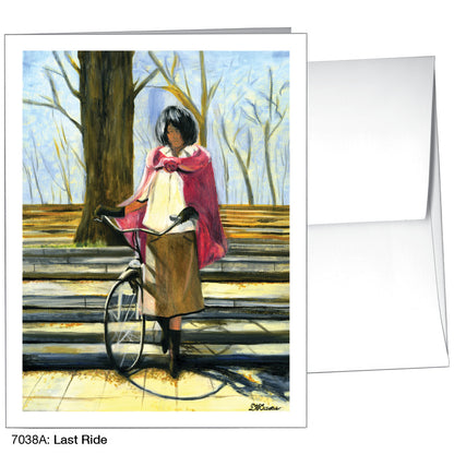 Last Ride, Greeting Card (#7038A), A2 Card, www.printedcanvas.com