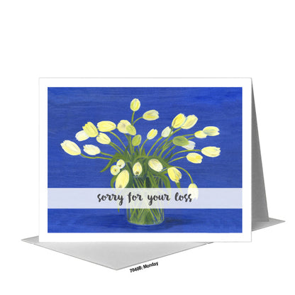 Monday, Greeting Card (#7040B), A2 Card Front, www.printedcanvas.com