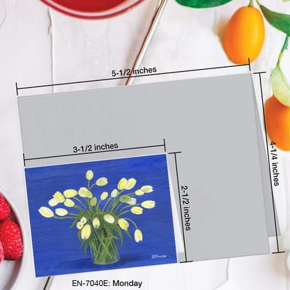 Monday, Greeting Card (7040E), Enclosure Card, www.printedcanvas.com