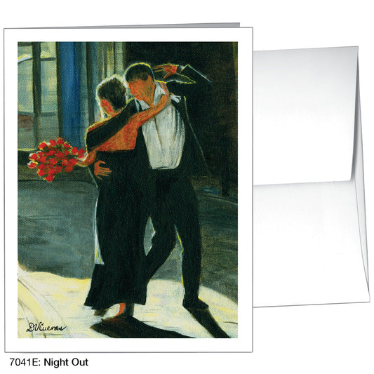 Night Out, Greeting Card (7041E), A2, printedcanvas.com
