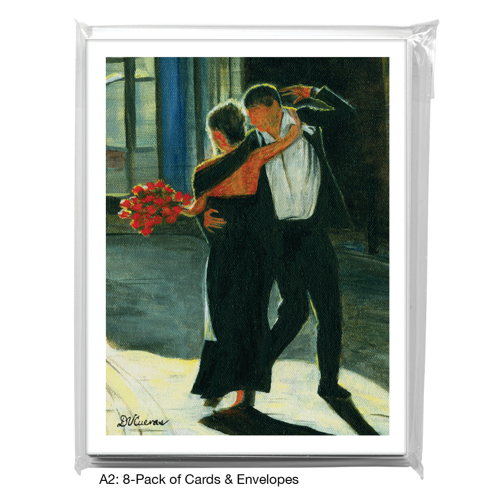 Night Out, Greeting Card (7041E), A2 8-Pack, printedcanvas.com