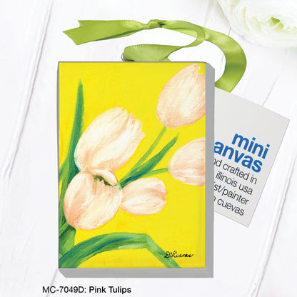 Pink Tulips, Mini Canvas (MC-7049D)