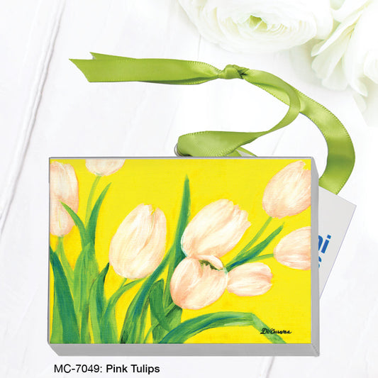 Pink Tulips , Mini Canvas (MC-7049), Front, printedcanvas.com