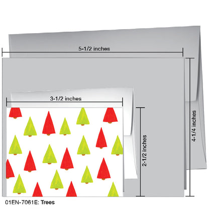 Trees, Greeting Card (#7061E), Enclosure Card, www.printedcanvas.com