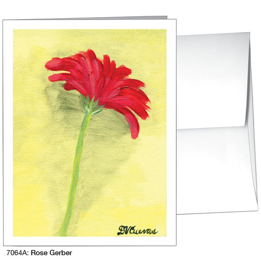 Rose Gerber, Greeting Card (7064A), A2, printedcanvas.com