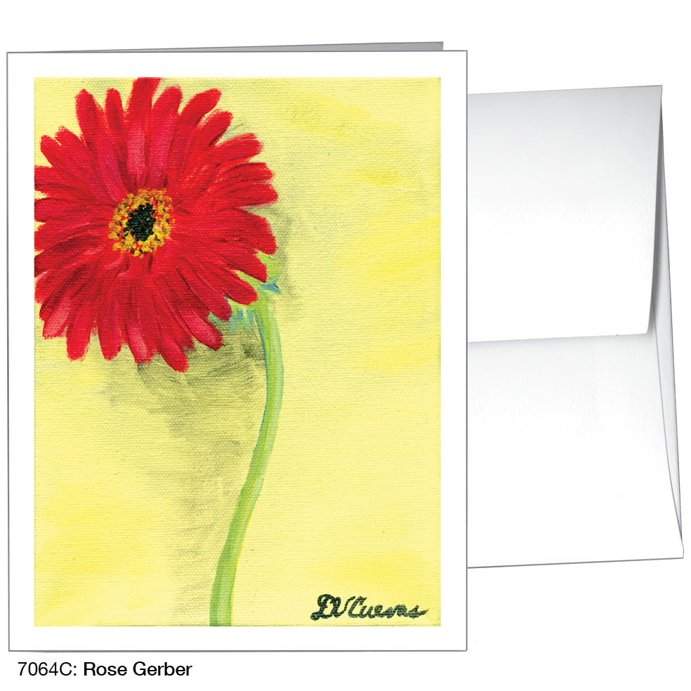 Rose Gerber, Greeting Card (7064C), A2, printedcanvas.com