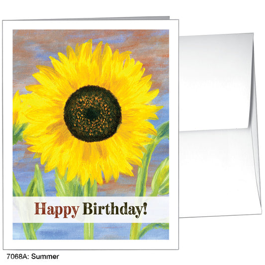 Summer, Greeting Card (7068A), A2 Card Front, www.printedcanvas.com
