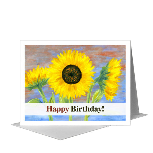 Summer, Greeting Card (#7068D) A2 Card Front, www.printedcanvas.com