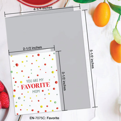 Favorite, Greeting Card (#7075C)