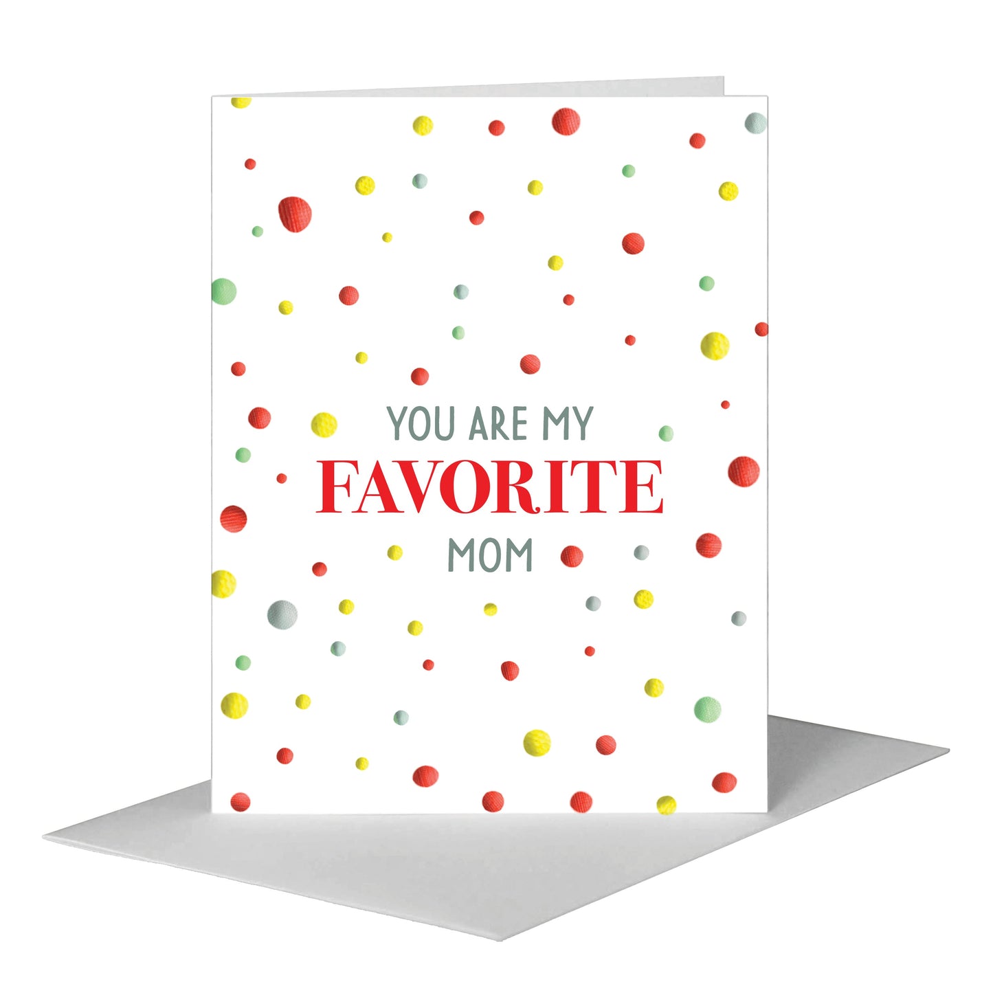 Favorite, Greeting Card (#7075C) A2 Card Front, www.printedcanvas.com