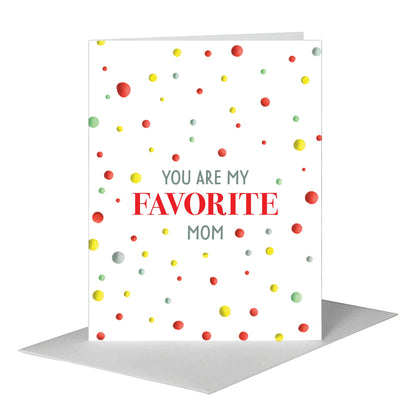 Favorite, Greeting Card (#7075C) A2 Card Front, www.printedcanvas.com