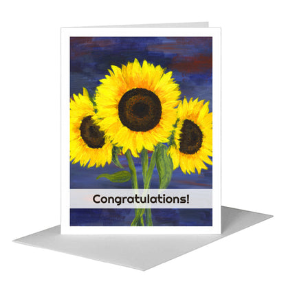 Wedding, Greeting Card (#7081A) A2 Card Front, www.printedcanvas.com