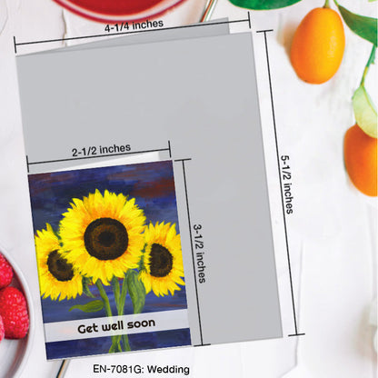 Wedding, Greeting Card (7081G), Enclosure, www.printedcanvas.com