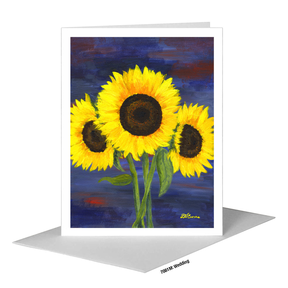 Wedding, Greeting Card (#7081M), A2 Card Front, www.printedcanvas.com
