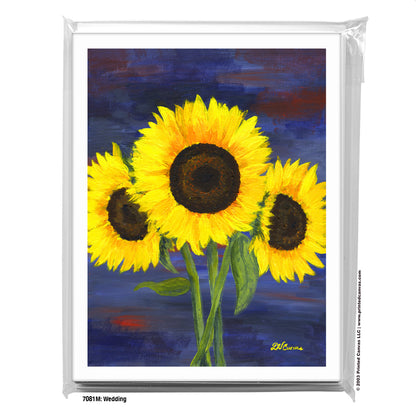 Wedding, Greeting Card (#7081M), 8-Pack, www.printedcanvas.com