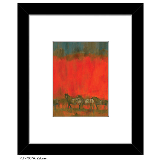 Zebras, Print (#7087A)