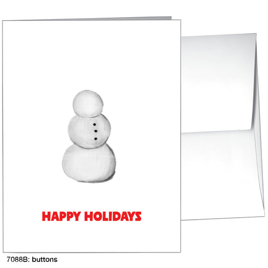 Buttons, Greeting Card (#7088B)