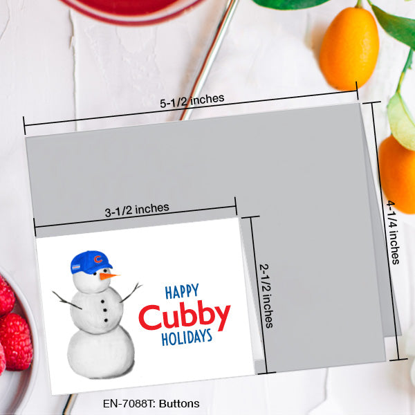 Buttons, Greeting Card (7088T), Enclosure Card, www.printedcanvas.com