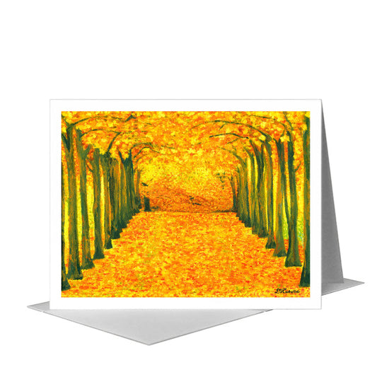 Fall, Greeting Card (#7094A) A2 Card Front, www.printedcanvas.com