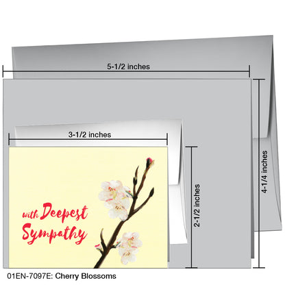 Cherry Blossoms, Greeting Card (7097E)