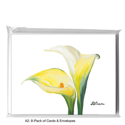 White Lilies, Greeting Card (7099)