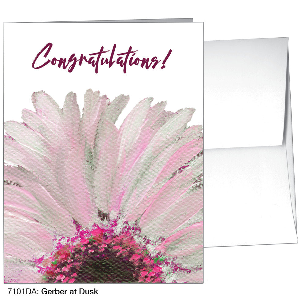 Gerber at Dusk, Greeting Card (#7101DA), A2 Card, www.printedcanvas.com