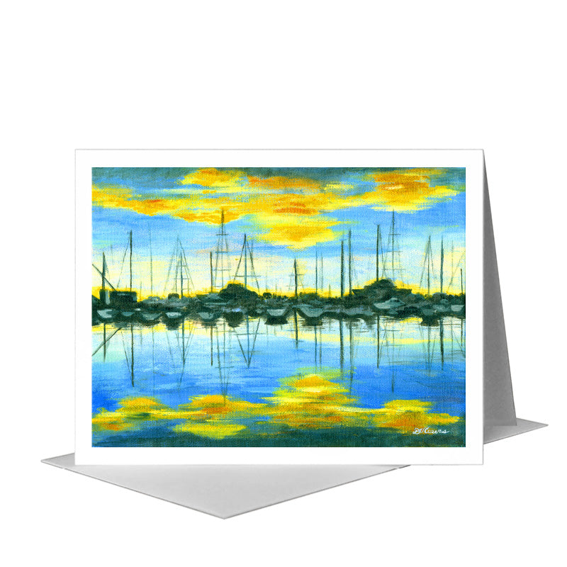 Reflection, Greeting Card (#7105B) A2 Card Front, www.printedcanvas.com