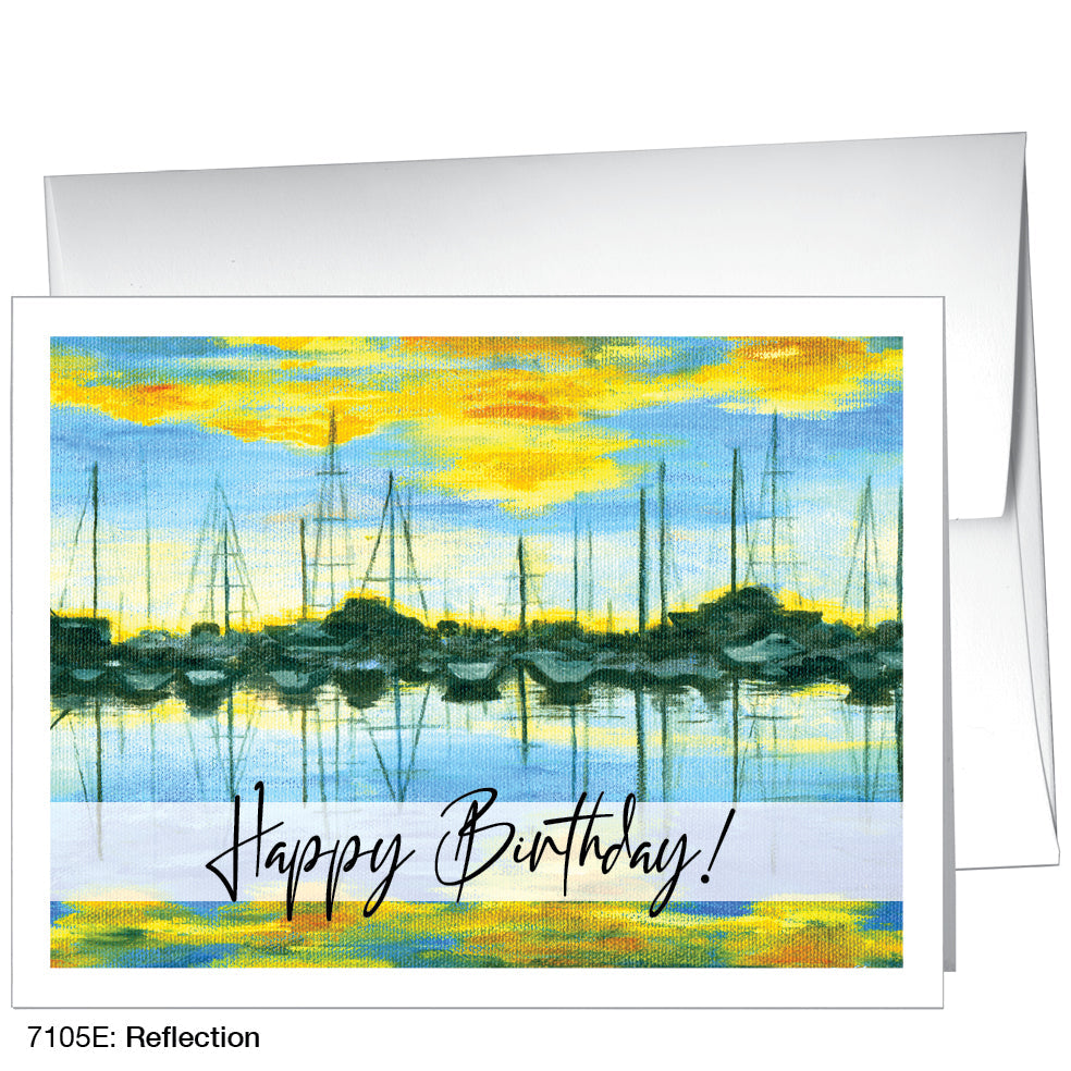 Reflection, Greeting Card (7105E), A2, printedcanvas.com