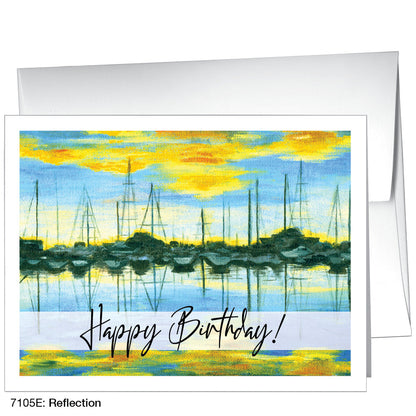 Reflection, Greeting Card (7105E), A2, printedcanvas.com