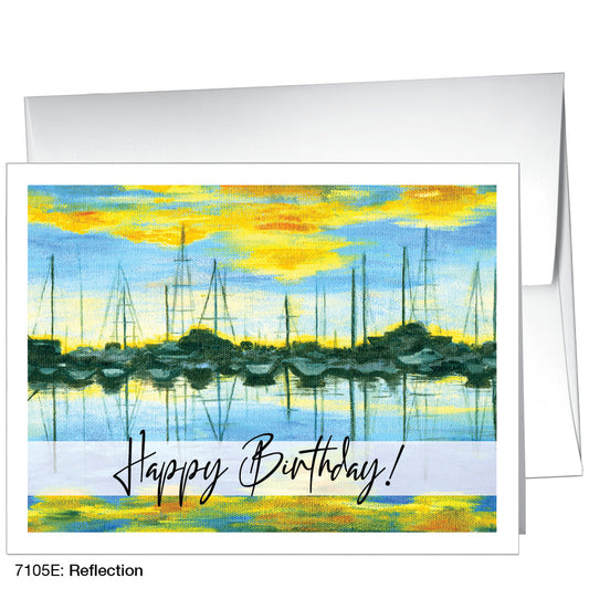 Reflection, Greeting Card (7105E), A2 Card Front, www.printedcanvas.com