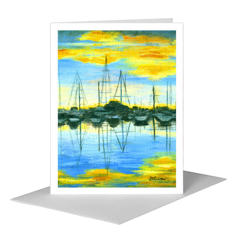 Reflection, Greeting Card (#7105H), A2 Card Front, www.printedcanvas.com