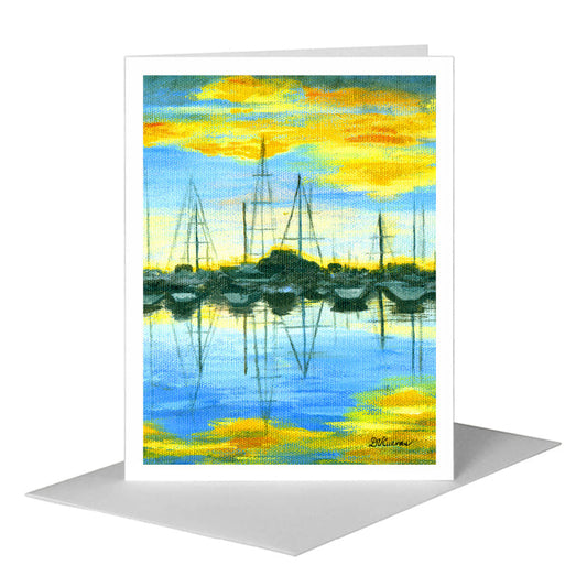 Reflection, Greeting Card (#7105H) A2 Card Front, www.printedcanvas.com