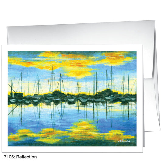 Reflection, Greeting Card (7105), A2, printedcanvas.com