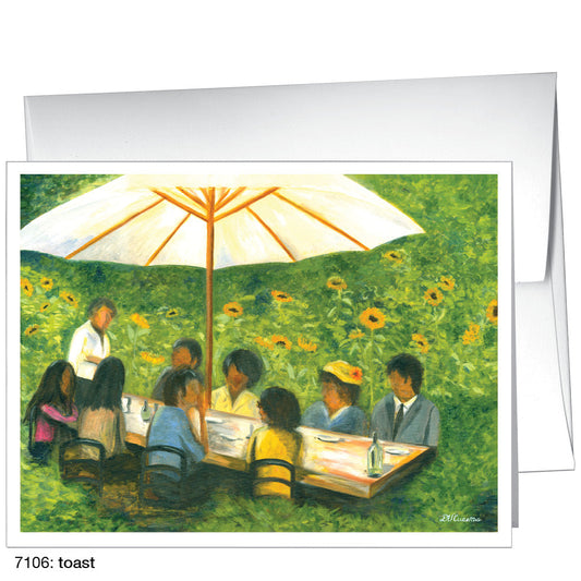 Toast, Greeting Card (7106), A2, printedcanvas.com