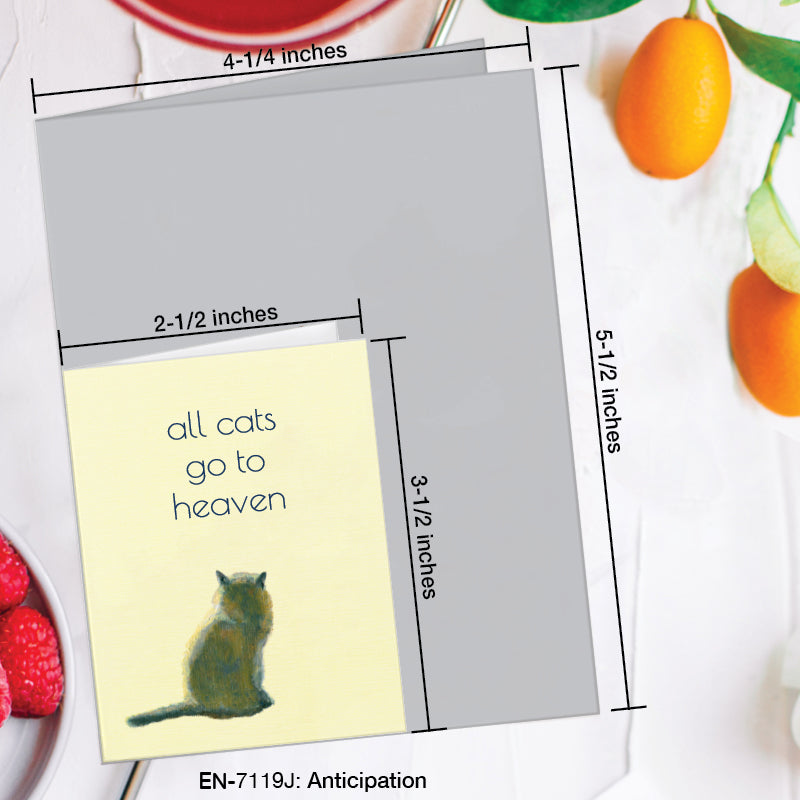Anticipation, Greeting Card (7119J), Enclosure, www.printedcanvas.com