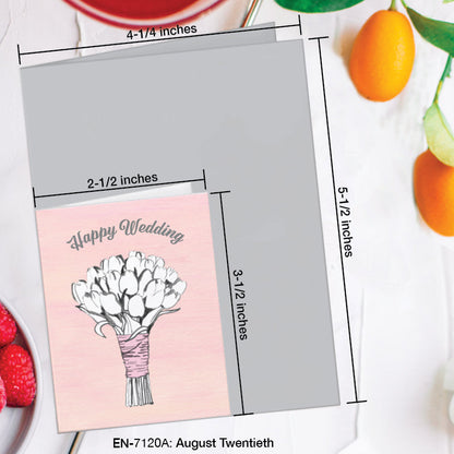 August Twentieth, Greeting Card (7120A), Enclosure, www.printedcanvas.com
