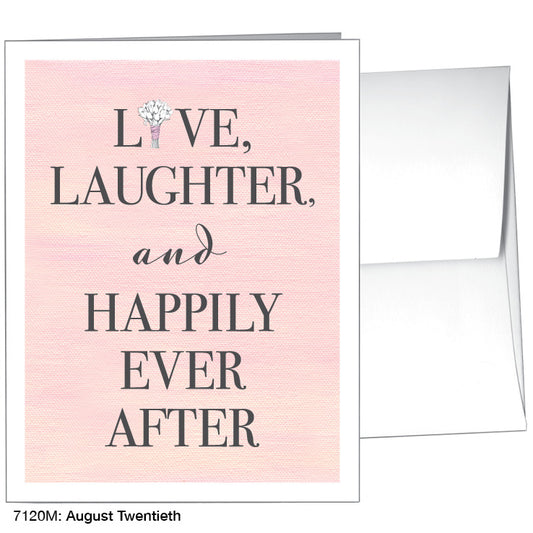 August Twentieth, Greeting Card (7120M), A2, printedcanvas.com