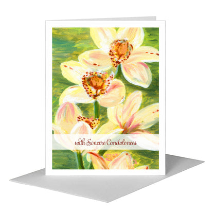 Bethlehem Ridgeway Orchid, Greeting Card (#7121B) A2 Card Front, www.printedcanvas.com