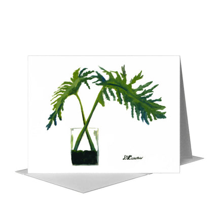 Green, Greeting Card (#7130A) A2 Card Front, www.printedcanvas.com