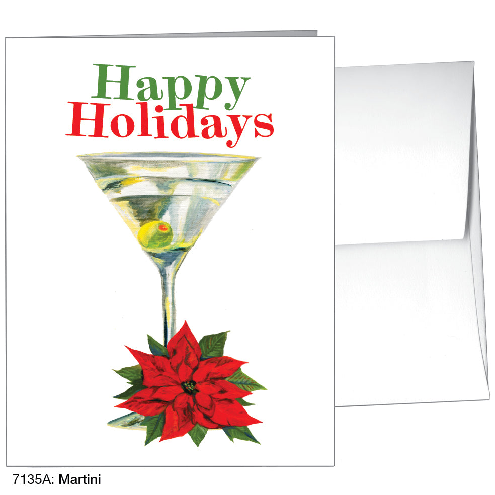 Martini, Greeting Card (7135A), A2 Card Front, www.printedcanvas.com