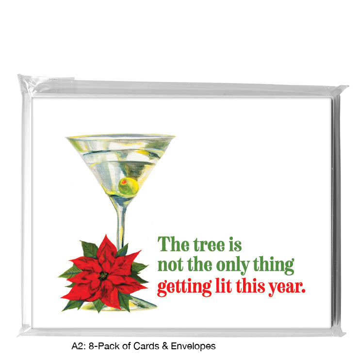 Martini, Greeting Card (#7135F)