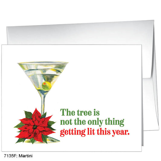 Martini, Greeting Card (#7135F)
