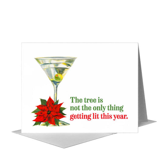 Martini, Greeting Card (#7135F) A2 Card Front, www.printedcanvas.com