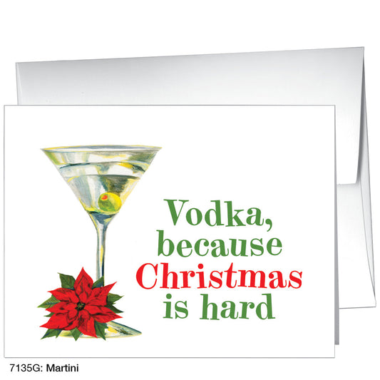 Martini, Greeting Card (7135G), A2, printedcanvas.com