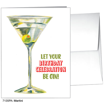 Martini, Greeting Card (7135PA)