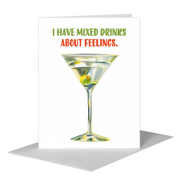 Martini, Greeting Card (#7135WA), A2 Card Front, www.printedcanvas.com