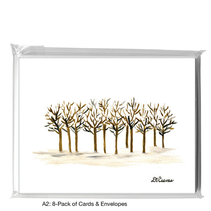 Winter Trees, Greeting Card (7136), A2 8-Pack, printedcanvas.com