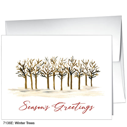 Winter Trees, Greeting Card (7136E)